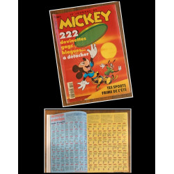 Journal de Mickey N°2355 avec cadeau + fiches 1997 vintage