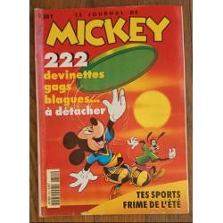 Journal de Mickey N°2355 avec cadeau + fiches 1997 vintage