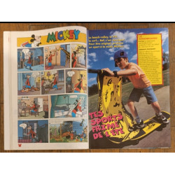 Journal de Mickey N°2355 avec cadeau + fiches 1997 vintage