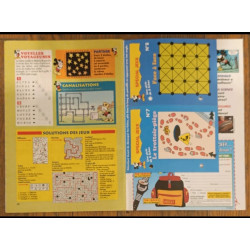 Journal de Mickey N°2315 avec 4 fiches jeux + poster jeu 1996 vintage
