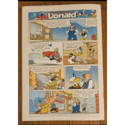 Journal de Mickey N°2315 avec 4 fiches jeux + poster jeu 1996 vintage