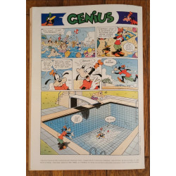 Journal de Mickey N°2098 avec cadeau Super pot à crayons + fiches 1992 vintage