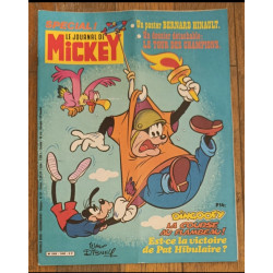 Journal de Mickey N°1465 avec cadeau Poster Bernard Hinault 1980 vintage