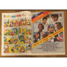 Journal de Mickey N°1465 avec cadeau Poster Bernard Hinault 1980 vintage