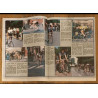Journal de Mickey N°1465 avec cadeau Poster Bernard Hinault 1980 vintage