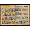 Journal de Mickey N°1465 avec cadeau Poster Bernard Hinault 1980 vintage