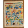 Journal de Mickey N°1465 avec cadeau Poster Bernard Hinault 1980 vintage