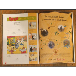 Journal de Mickey N°2329 spécial Magie avec cadeau + fiches 1997 vintage