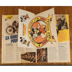 Journal de Mickey N°2087 avec cadeau  Transfert + fiches 1992 vintage
