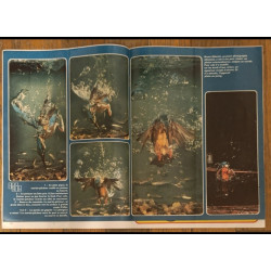 Journal de Mickey N°1467 avec Poster Martin-pêcheur 1980 vintage