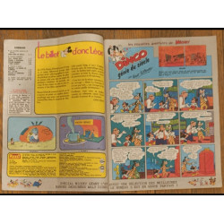 Journal de Mickey N°1467 avec Poster Martin-pêcheur 1980 vintage