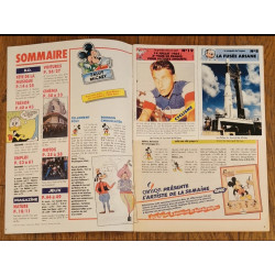 Journal de Mickey N°2087 avec cadeau  Transfert + fiches 1992 vintage