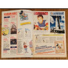 Journal de Mickey N°2087 avec cadeau  Transfert + fiches 1992 vintage