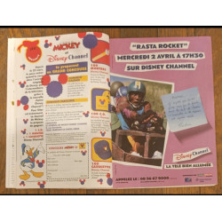 Journal de Mickey N°2336 avec cadeau autocollants Les 101 dalmatiens 1997 vintage
