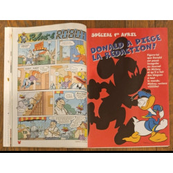 Journal de Mickey N°2336 avec cadeau autocollants Les 101 dalmatiens 1997 vintage