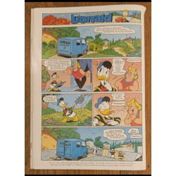 Journal de Mickey N°2336 avec cadeau autocollants Les 101 dalmatiens 1997 vintage