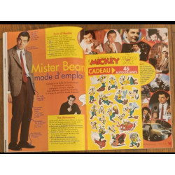 Journal de Mickey N°2328 avec cadeau autocollants Dingo et Max 1997 vintage