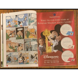 Journal de Mickey N°2328 avec cadeau autocollants Dingo et Max 1997 vintage