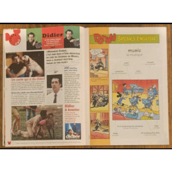 Journal de Mickey N°2328 avec cadeau autocollants Dingo et Max 1997 vintage
