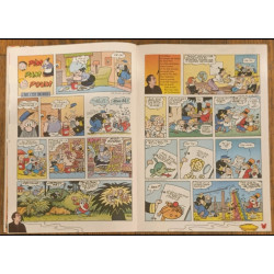 Journal de Mickey N°2328 avec cadeau autocollants Dingo et Max 1997 vintage