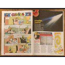 Journal de Mickey N°2328 avec cadeau autocollants Dingo et Max 1997 vintage