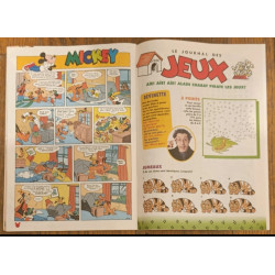 Journal de Mickey N°2328 avec cadeau autocollants Dingo et Max 1997 vintage
