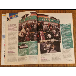 Journal de Mickey N°2087 avec cadeau  Transfert + fiches 1992 vintage