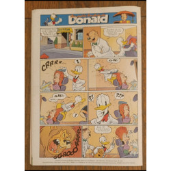 Journal de Mickey N°2328 avec cadeau autocollants Dingo et Max 1997 vintage