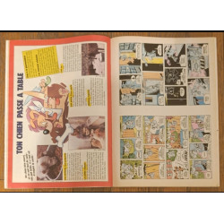 Journal de Mickey N°1918 avec mini guide du chien 1989 vintage
