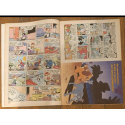 Journal de Mickey N°1918 avec mini guide du chien 1989 vintage