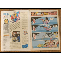 Journal de Mickey N°1918 avec mini guide du chien 1989 vintage