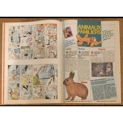 Journal de Mickey N°1918 avec mini guide du chien 1989 vintage