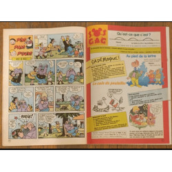 Journal de Mickey N°1918 avec mini guide du chien 1989 vintage