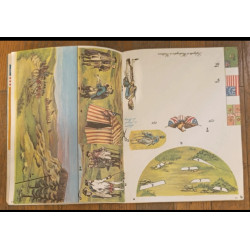 Journal de Mickey N°1258 Happy birthday america avec cadeau tableau 1976 vintage