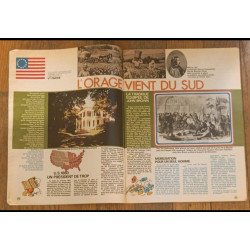 Journal de Mickey N°1258 Happy birthday america avec cadeau tableau 1976 vintage