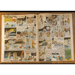 Journal de Mickey N°1258 Happy birthday america avec cadeau tableau 1976 vintage