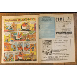 Journal de Mickey N°1258 Happy birthday america avec cadeau tableau 1976 vintage