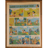 Journal de Mickey N°1258 Happy birthday america avec cadeau tableau 1976 vintage