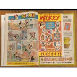 Journal de Mickey N°2313 avec cadeau autocollants Pocahontas 1996 vintage
