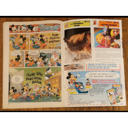 Journal de Mickey N°2087 avec cadeau  Transfert + fiches 1992 vintage