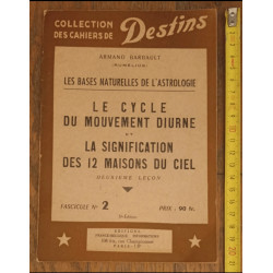 Rare Fascicule d'Astrologie de 1952 f'Armand Barbault vintage