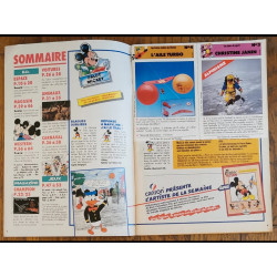 Journal de Mickey N°2121 avec cadeau 32 cartes + fiches 1993 vintage