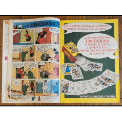 Journal de Mickey N°2121 avec cadeau 32 cartes + fiches 1993 vintage