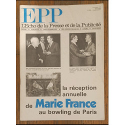 Rare magazine EPP 1975 L'écho de la presse et de la publicité N°955 vintage