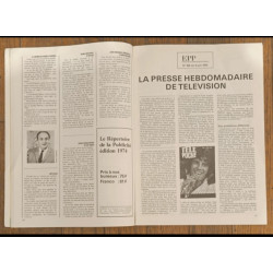 Rare magazine EPP 1975 L'écho de la presse et de la publicité N°955 vintage