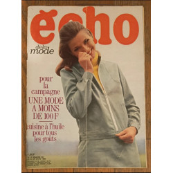 Echo de la mode magazine N°12 1969 vintage