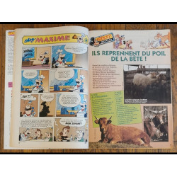 Journal de Mickey N°2121 avec cadeau 32 cartes + fiches 1993 vintage