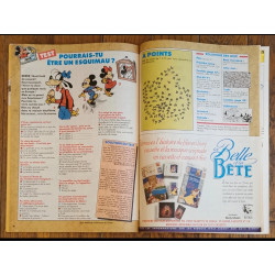Journal de Mickey N°2121 avec cadeau 32 cartes + fiches 1993 vintage