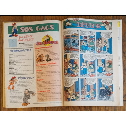 Journal de Mickey N°2121 avec cadeau 32 cartes + fiches 1993 vintage