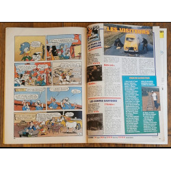 Journal de Mickey N°2121 avec cadeau 32 cartes + fiches 1993 vintage